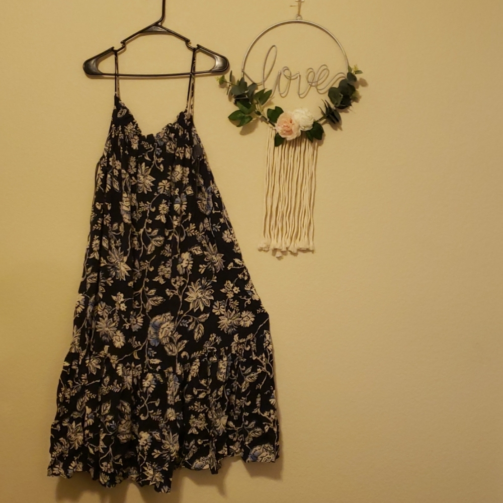 Navy blue dress